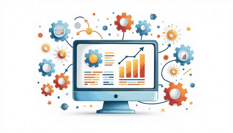 An abstract representation of a digital purchasing software interface